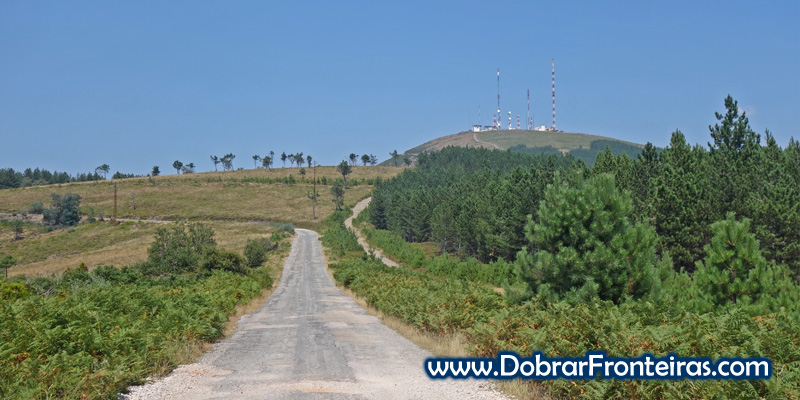 Antenas no alto do Trevim, Serra da Lousã