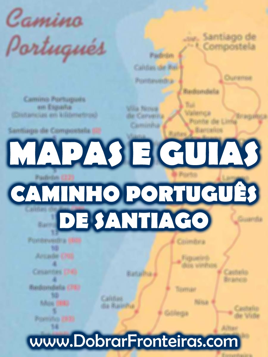 mapas e guias para o caminho de santiago