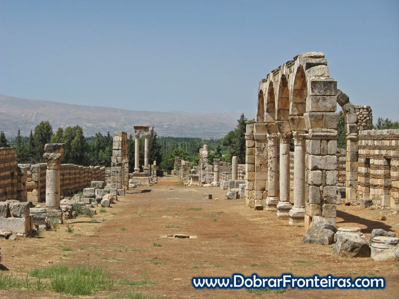 Ruínas de Anjar Líbano