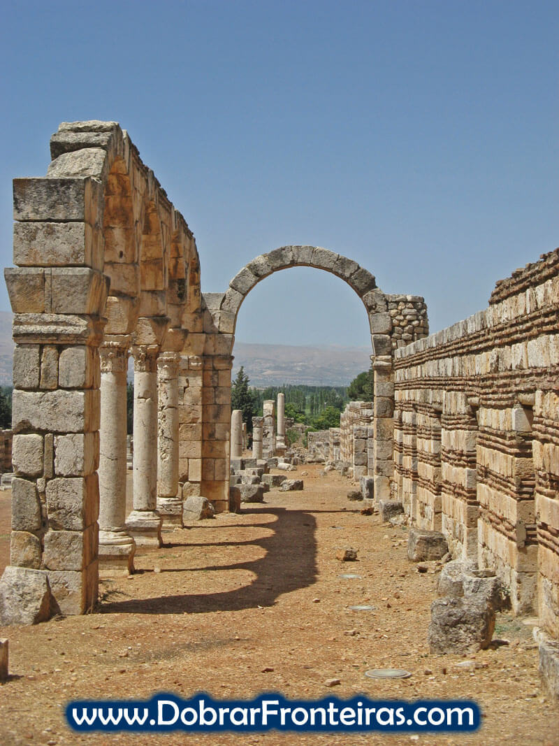 Ruínas de Anjar Líbano