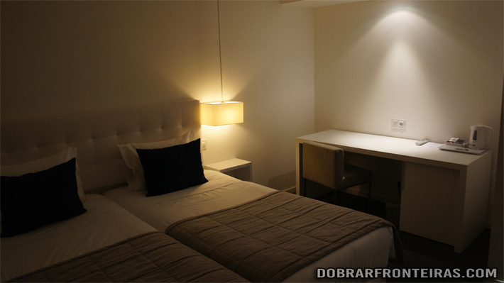 Quarto no hotel Anjo de Portugal em Fátima