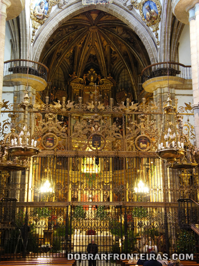 Altar Mor do mosteiro de Guadalupe, Espanha