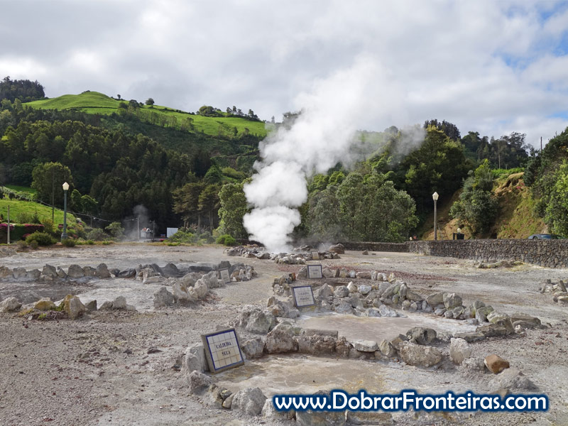 Fumarolas das Furnas, Açores