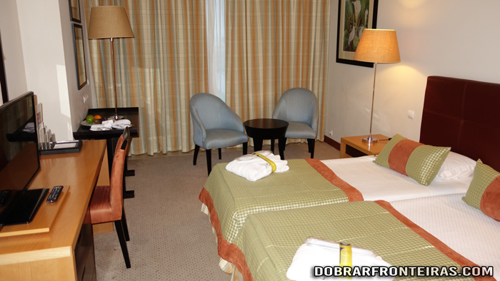 Quarto Hotel Royal Garden em Ponta Delgada, Açores