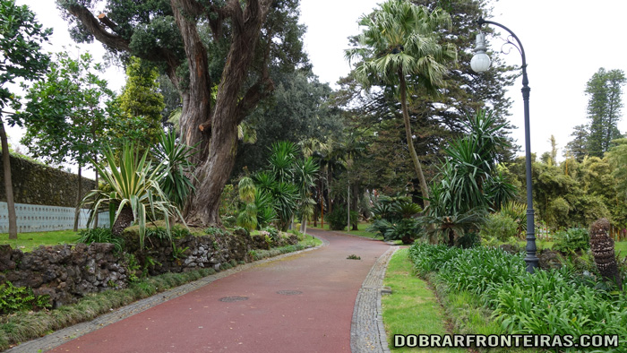 Jardim botânico José do Canto em Ponta Delgada, Açores
