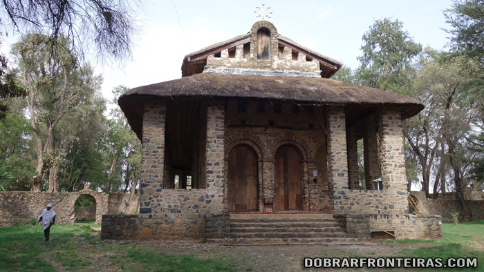 Igreja de Debre Birhan Selassie em Gondar