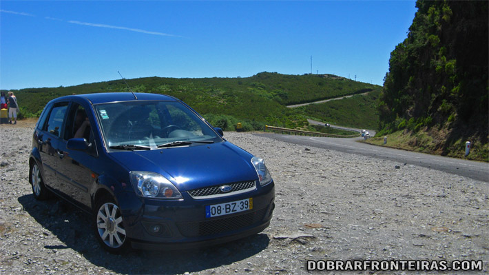 O nosso carro alugado na Madeira