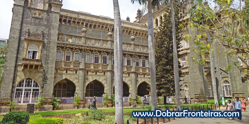 Exterior do museu CSMVS em Bombaim