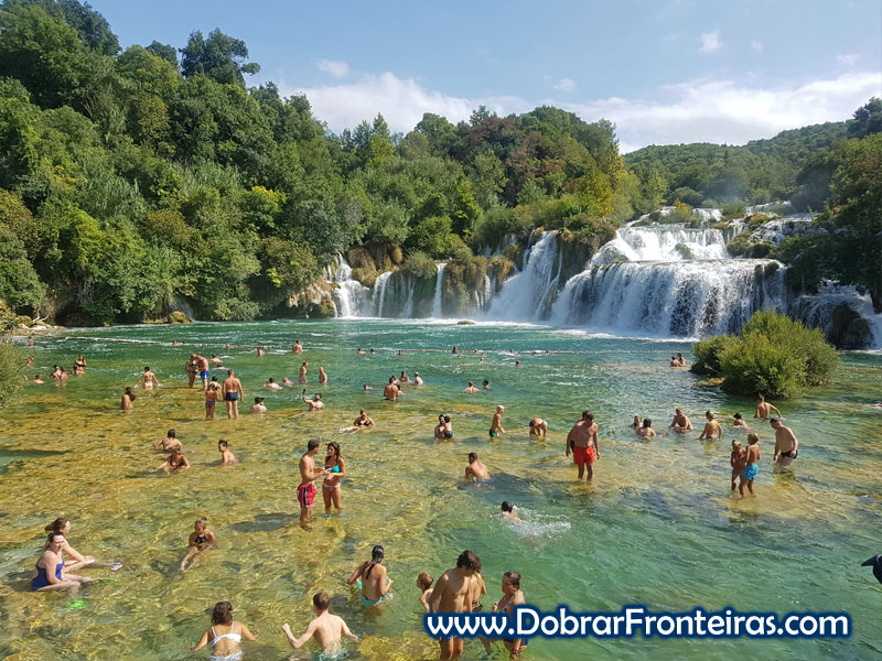 cascata krka croacia