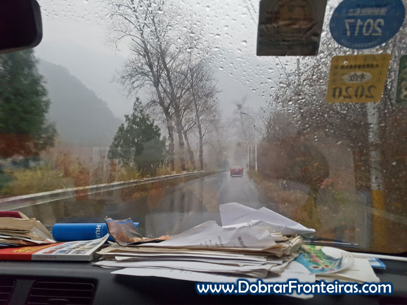 a caminho da muralha china