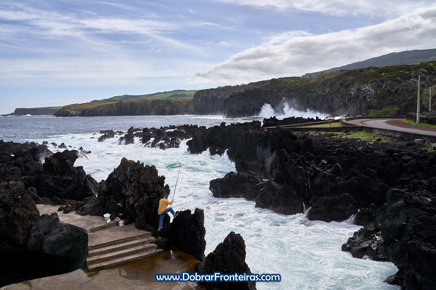Mar agreste e pescados na ilha Terceira, Açores