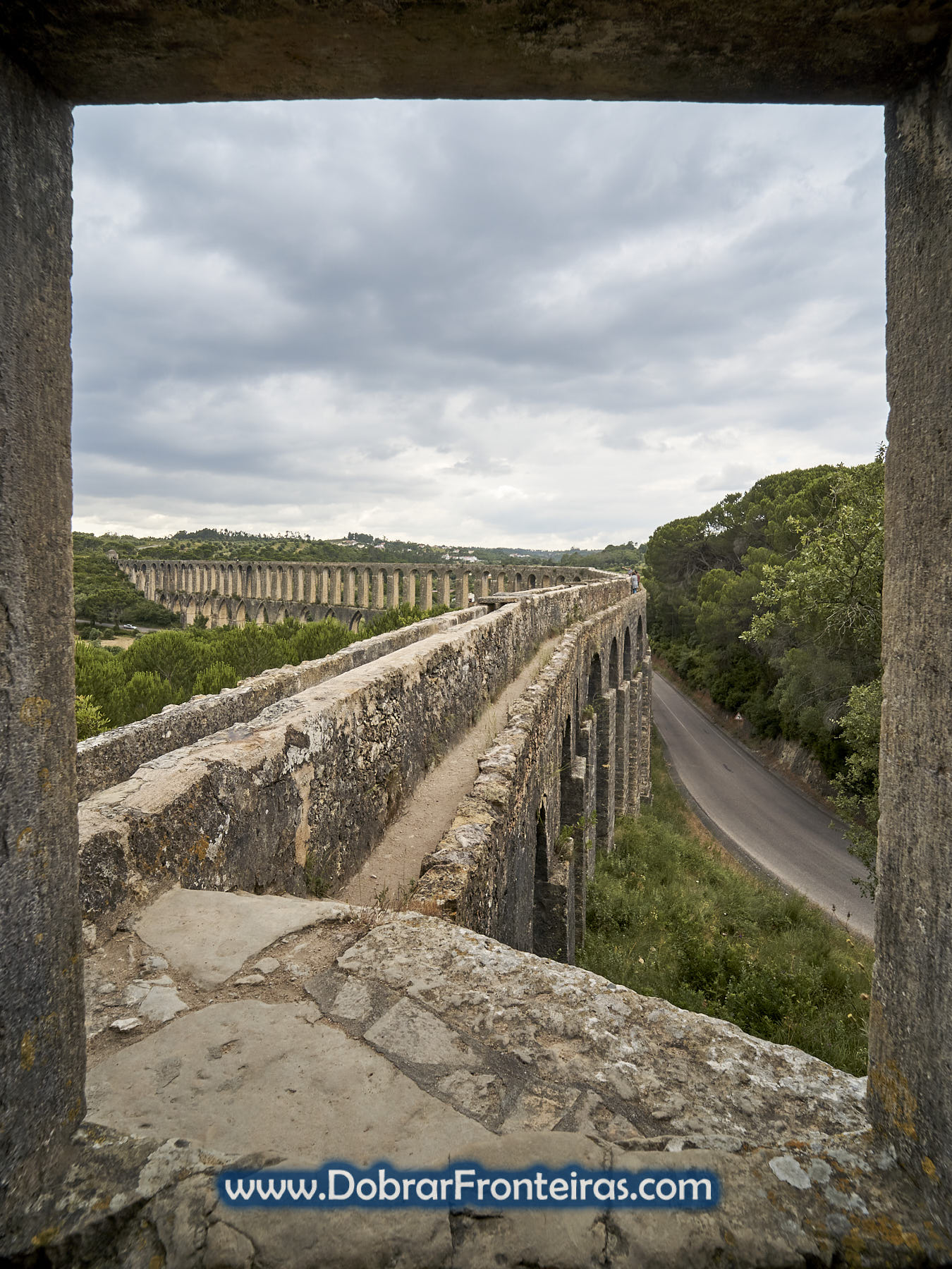 Aqueduto dos Pegões em Tomar