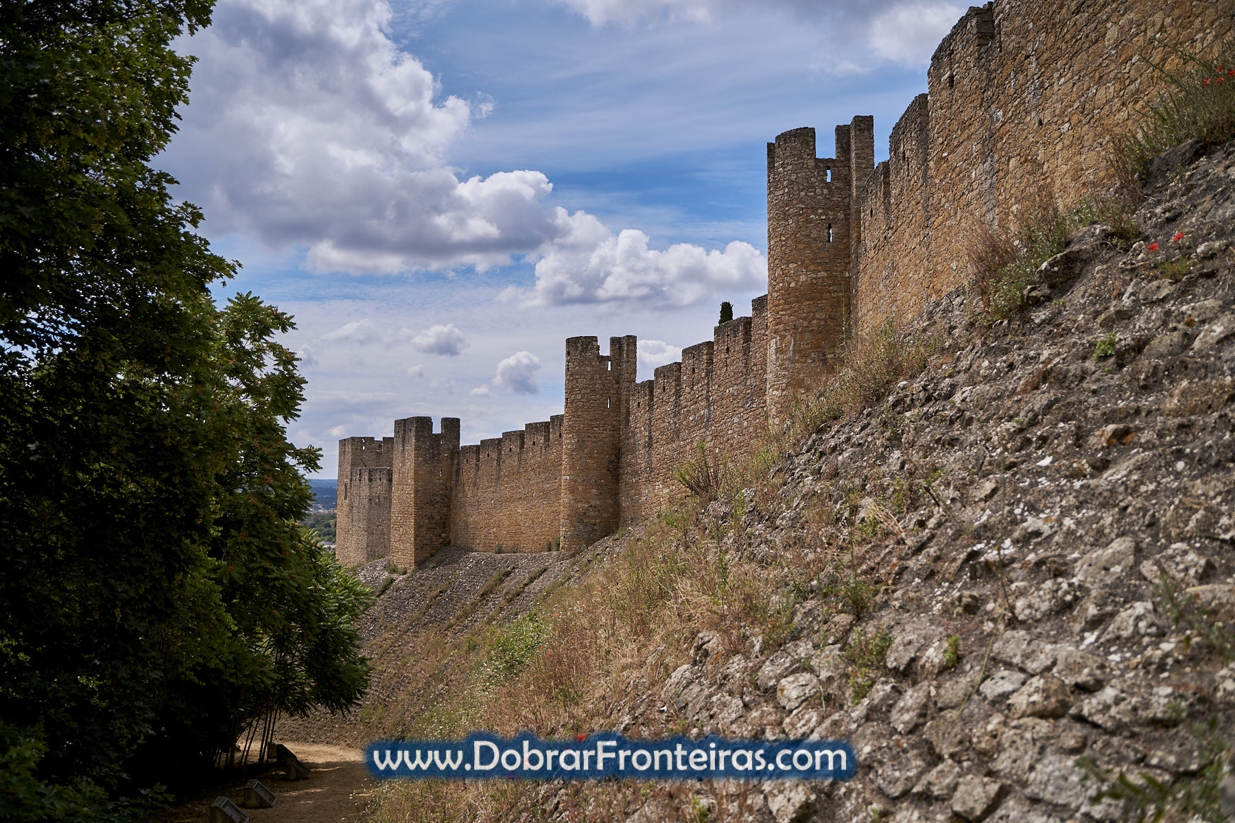 muralhas do castelo de Tomar