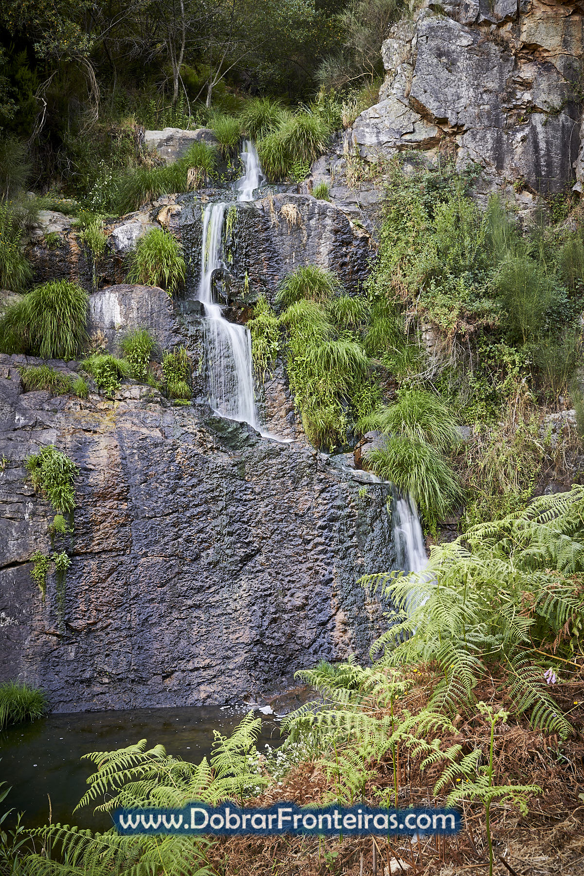 Cascata dos Poios em Vila de Rei