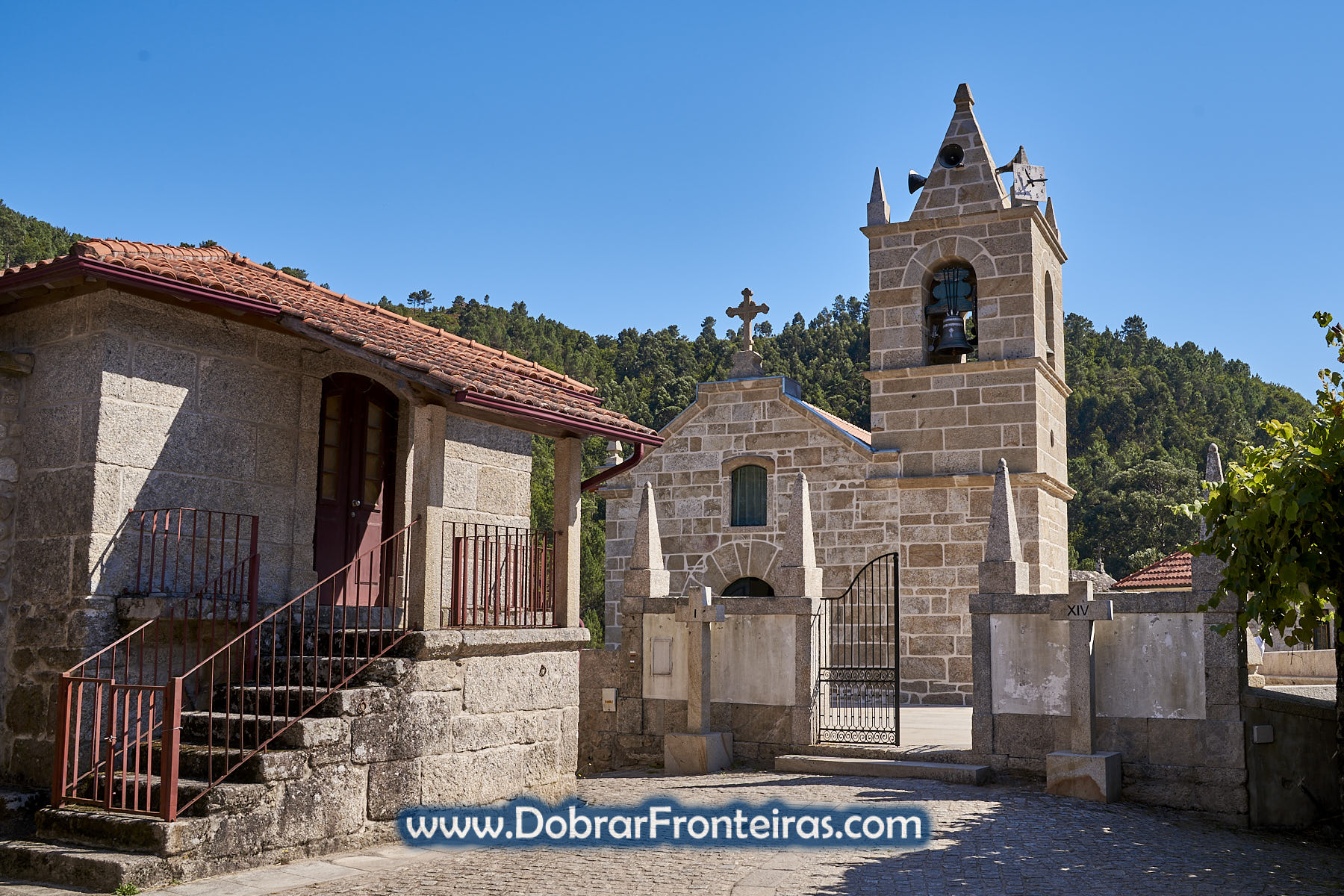 Igreja de pedra em Sistelo