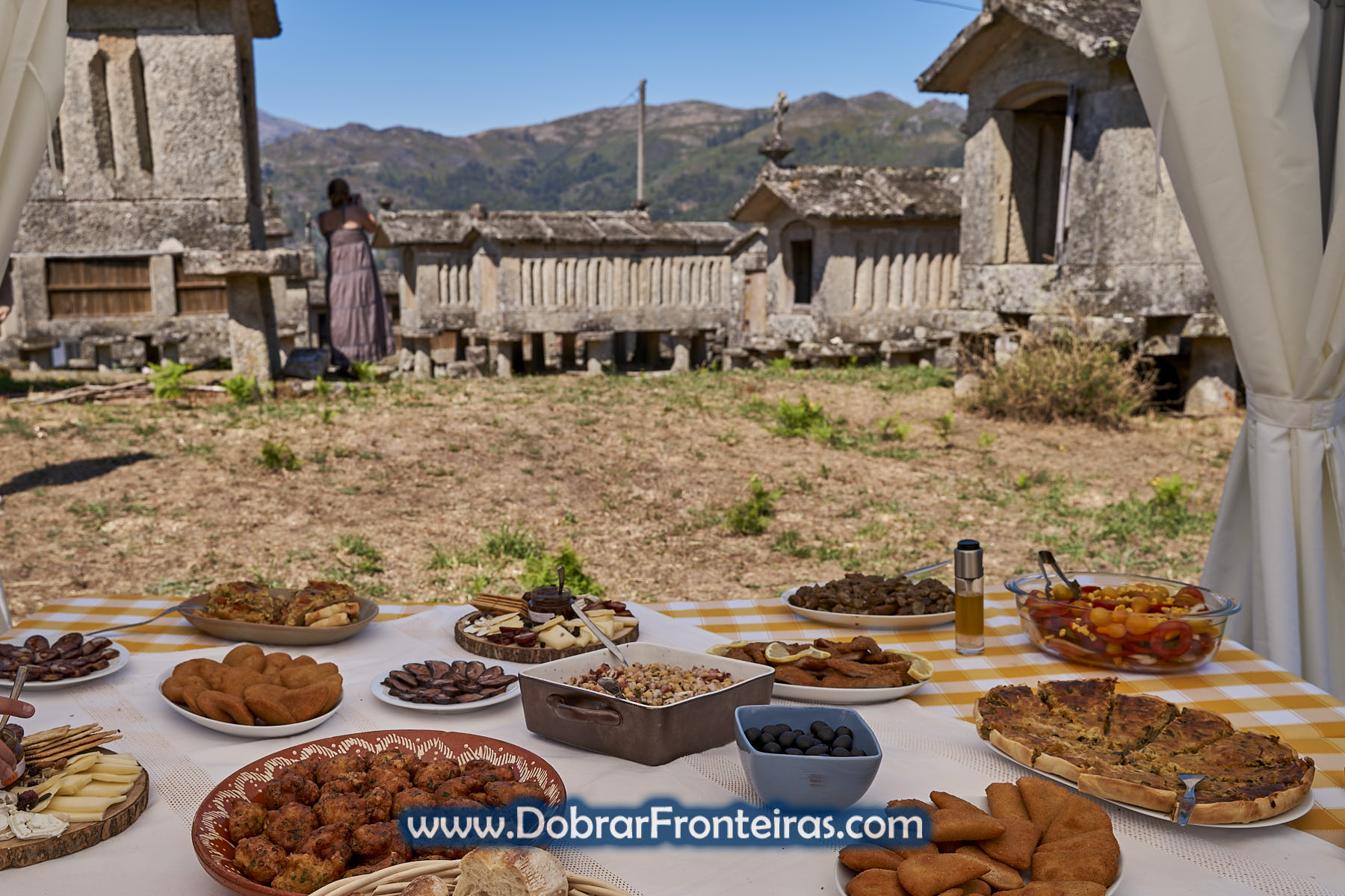 Pic-nic nos espigueiros