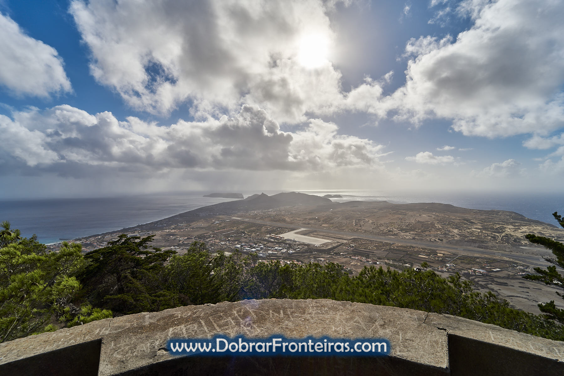 vista miradouro Porto Santo