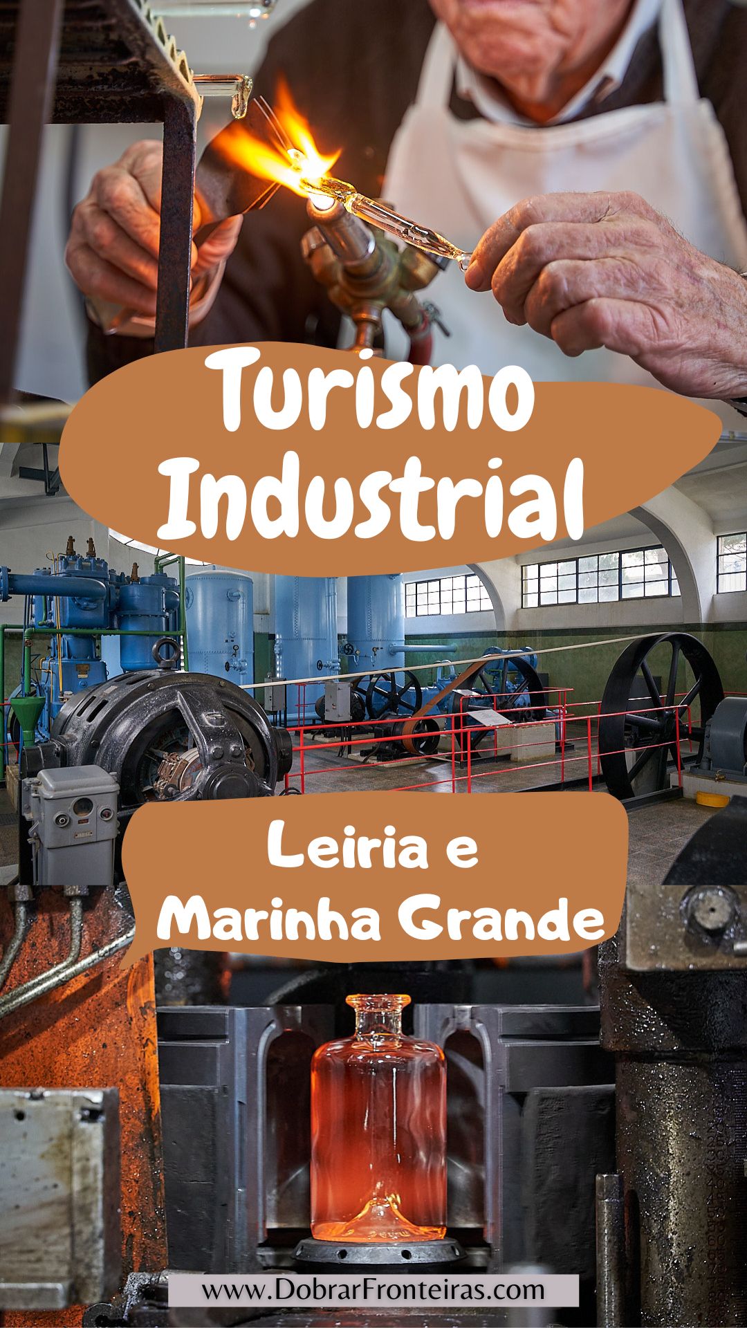 pin turismo industrial em Leiria e Marinha Grande
